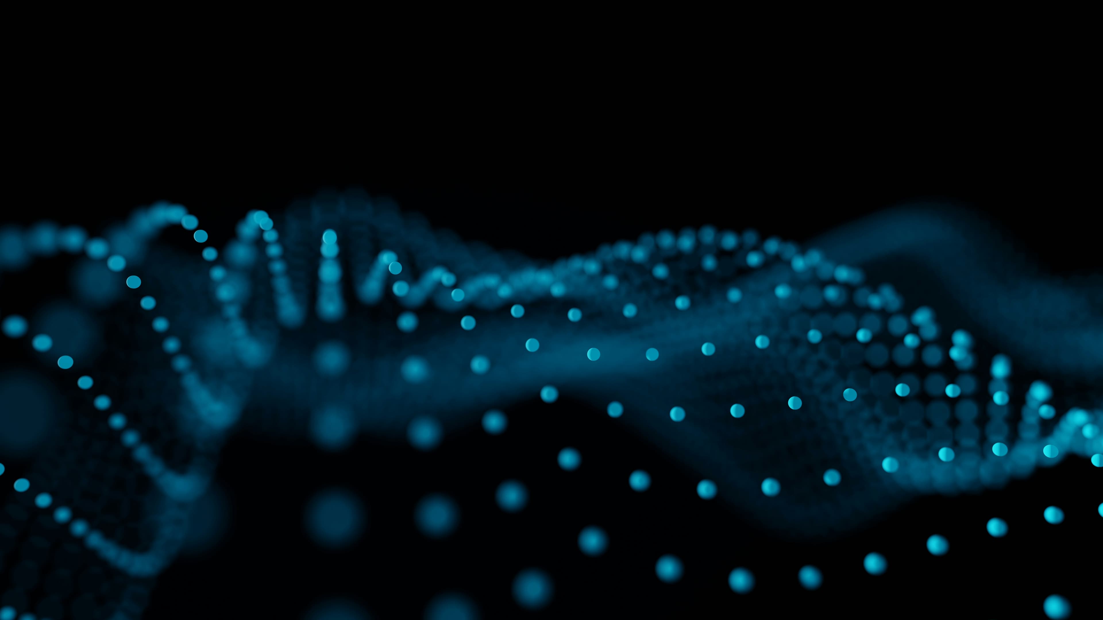 Abstract visualization of connected technology